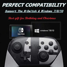 
                        
                          將圖片載入圖庫檢視器 Wireless pro Game Controller 2-Pack for Nintendo Switch by Gamebound (Black &amp; White) - JOY2ESpree
                        
                      