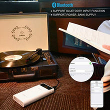 
                        
                          गैलरी व्यूवर में इमेज लोड करें, Record Player, LUKER Portable Suitcase Bluetooth Turntable for Vinyl Record - JOY2ESpree
                        
                      
