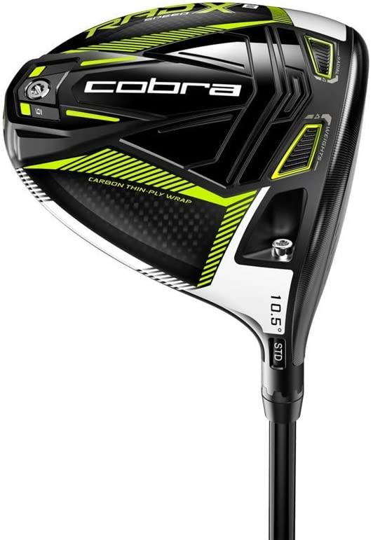 Cobra Golf 2021 Men's Radspeed XB Driver Gloss Black-Turbo Yellow - JOY2ESpree