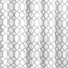 
                        
                          Cargar imagen en el visor de la galería, Tommy Bahama 200781 Cotton Shower Curtain, Shoretown Trellis Gray
                        
                      