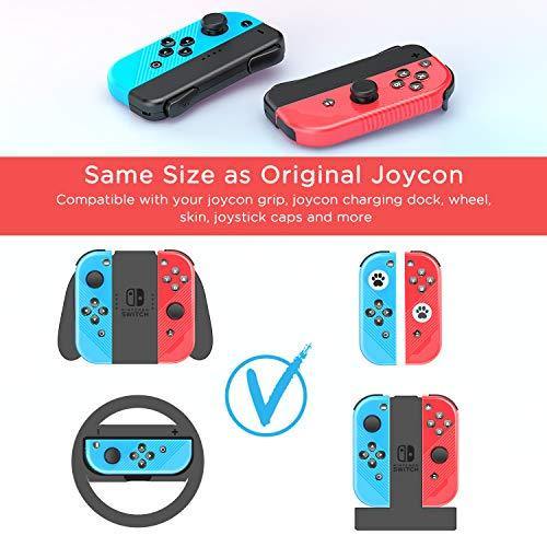 Vivefox Switch Joy Pad Controller, Alternative Joycons for Switch & Lite Controllers Joy Controller - JOY2ESpree