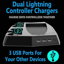 
                        
                          Muat gambar ke penampil Galeri, Vertical Stand with Dual Cooling Fans for Sony PS5 Digital Edition &amp; PS5 UHD - JOY2ESpree
                        
                      
