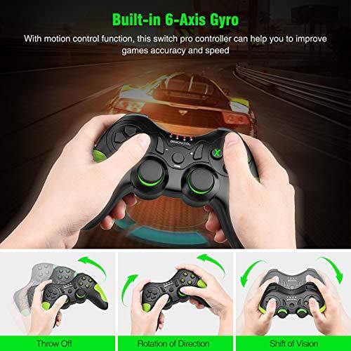 BEBONCOOL Wireless Pro Controller for Switch, Wireless Controller for Switch Pro Controller with Vibration - JOY2ESpree