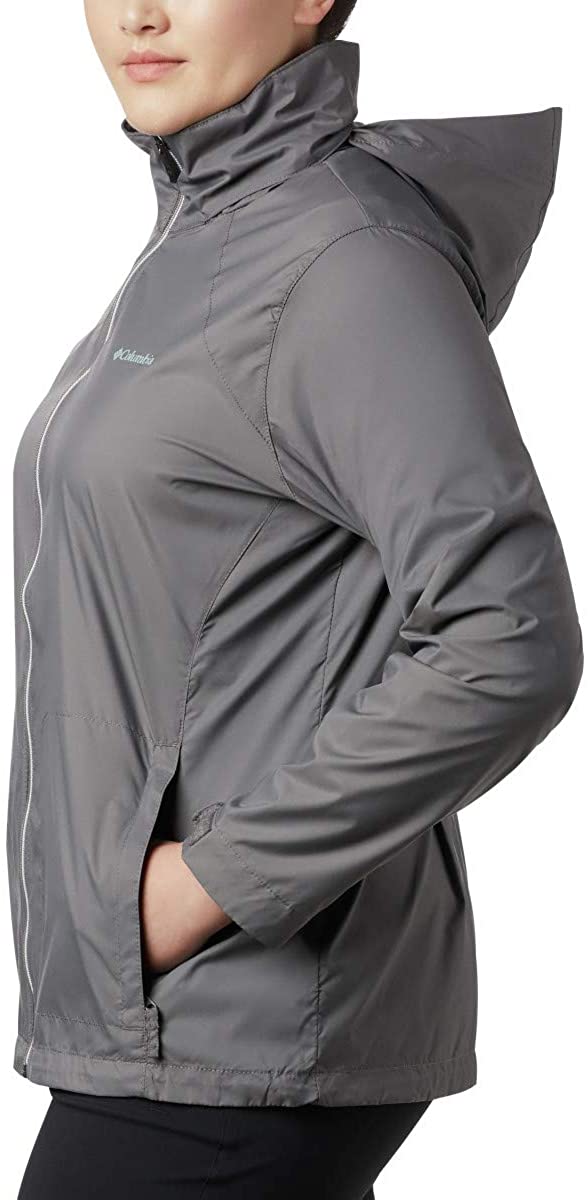 Columbia Women's Switchback Iii Adjustable Waterproof Rain Jacket