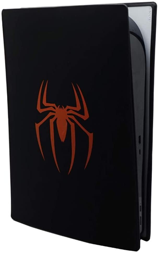 DOMILINA PS5 Silicone Skin Cover, Dustproof Anti-Scratch Anti-Fall Protector Case for Sony Playstation 5 Disk Edition Console (Disk Edition, Spider) - JOY2ESpree