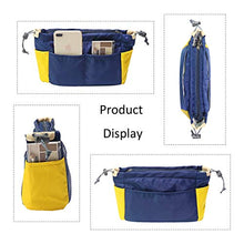 
                        
                          गैलरी व्यूवर में इमेज लोड करें, MISIXILE Nylon Handbag Organizer Insert,Travel Cosmetic Bag Organizer for Women
                        
                      