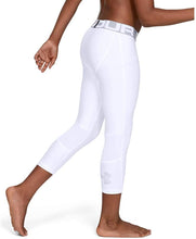 
                        
                          Load image into Gallery viewer, Under Armour Boys' HeatGear 3/4 Leggings
                        
                      