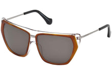 
                        
                          Muat gambar ke penampil Galeri, Balenciaga BA105 56N Womens Havana/Clear/Ruthenium 58 mm Sunglasses
                        
                      