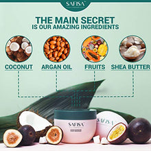 
                        
                          画像をギャラリービューアに読み込む, SAFISA Coconut Oil Hair Mask for Dry Damaged Hair 8.5 Oz
                        
                      