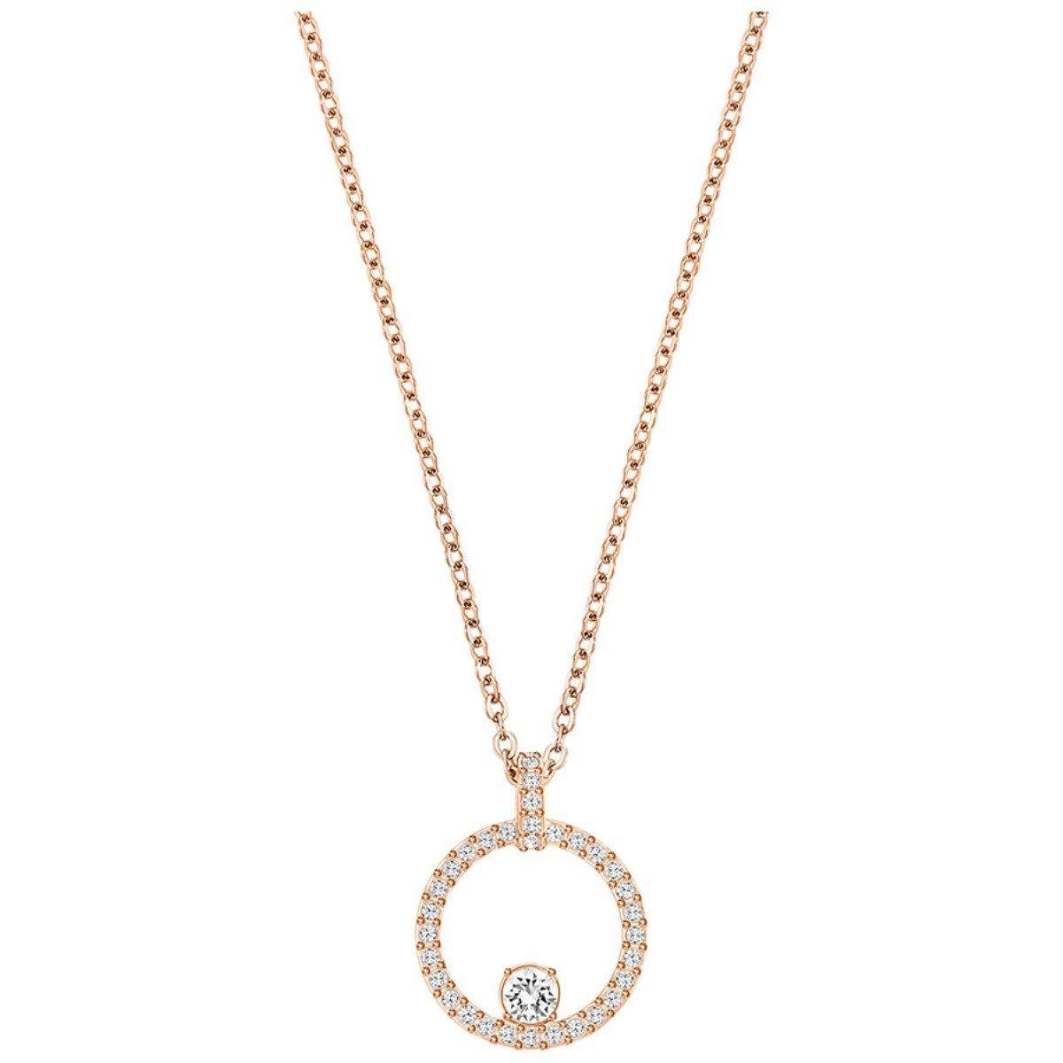 Swarovski Creativity Circle Rose-Gold Plated Pendant - JOY2ESpree