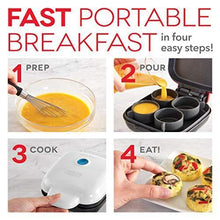 
                        
                          गैलरी व्यूवर में इमेज लोड करें, Dash DBBM450GBAQ08 Deluxe Sous Vide Style Egg Bite Maker with Silicone Molds for Breakfast Sandwiches
                        
                      