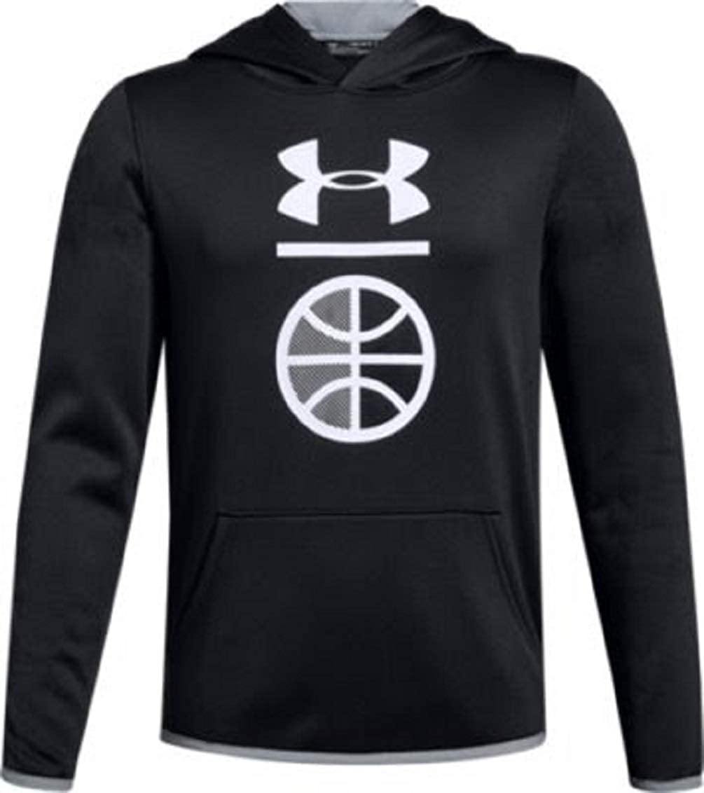 Under Armour Boys' Fleece Branded Hoodie