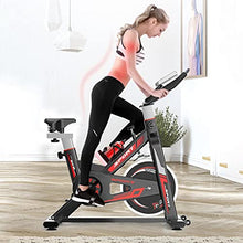 
                        
                          Muat gambar ke penampil Galeri, Tponi Indoor Ultra-quiet Exercise Bike Bicycle Cycling Fitness 330LBS Capacity - JOY2ESpree
                        
                      