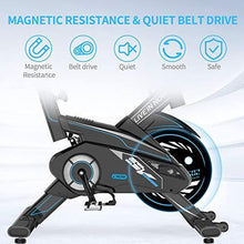 
                        
                          गैलरी व्यूवर में इमेज लोड करें, pooboo Exercise Bike, Indoor Cycling Bike Stationary Belt Drive - JOY2ESpree
                        
                      