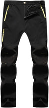 
                        
                          Load image into Gallery viewer, Singbring Men's Outdoor Windproof Waterproof Hiking Ski Snow Pants
                        
                      