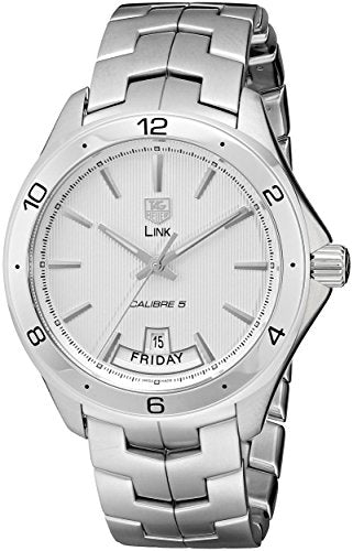 TAG Heuer Men's WAT2011.BA0951 Link Silver Dial Watch