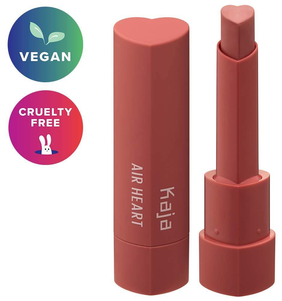 KAJA Air Heart | Lightweight Natural Finish Lipstick | 07 Lover - mauvy brown