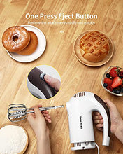 
                        
                          Load image into Gallery viewer, DmofwHi 5 Speed Hand Mixer Electric, 300W Ultra Power Kitchen Hand Mixers with 6 Stainless Steel Attachments - JOY2ESpree
                        
                      