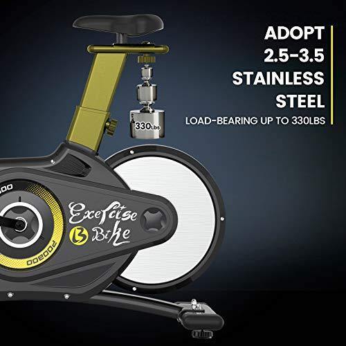 Pooboo Indoor Cycling Bike, Magnetic Resistance Stationary Bike - JOY2ESpree