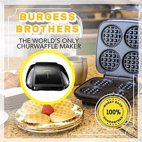 Burgess Brothers ChurWaffle Maker · Specialty Waffle Maker · Makes 4 Waffles at a Time. - JOY2ESpree