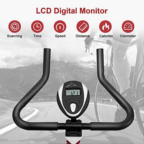 RELIFE REBUILD YOUR LIFE Exercise Bike Indoor Cycling Bike Stationary Bicycle with Resistance Workout Home Gym Cardio Fitness Machine Upright Bike - JOY2ESpree