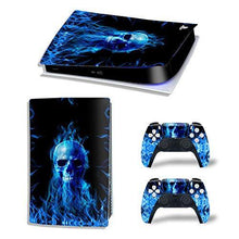 
                        
                          Muat gambar ke penampil Galeri, PS5 Skin Stickers Decal Full Body Vinyl Cover for Playstation 5 Console and Controllers (Digital Edition,Blue Skull) - JOY2ESpree
                        
                      