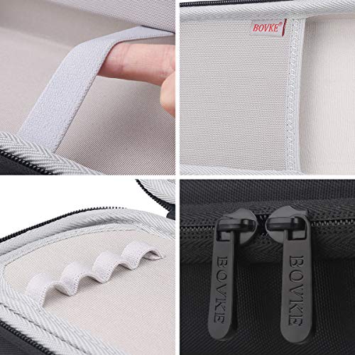 BOVKE Travel Case for 3M Littmann Classic III, Lightweight II S.E, Cardiology IV Diagnostic, MDF Acoustica Deluxe Stethoscopes