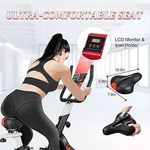 
                        
                          画像をギャラリービューアに読み込む, VIGBODY Exercise Stationary Bike Workout Bike Cardio Cycling Indoor Home Gym Office,Upright Belt Drive With LCD Monitor&amp;Comfortable Seat Cushion - JOY2ESpree
                        
                      