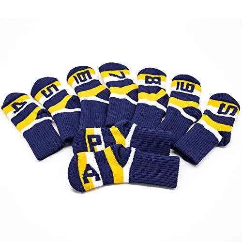 Golf Iron Covers,Golf Iron Head Covers Knitted Golf Iron Covers Set 9pcs - JOY2ESpree