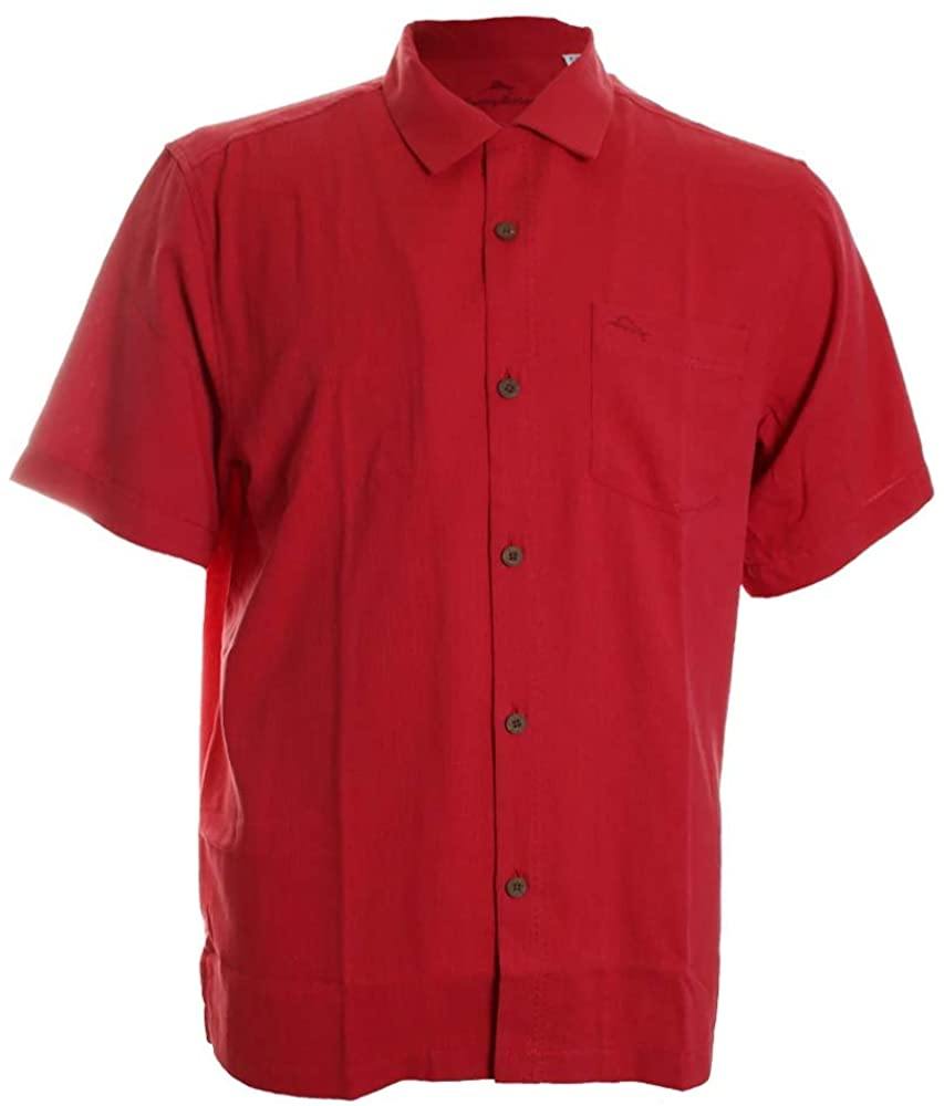 Tommy Bahama Mens Royal Bermuda Camp Shirt Short Sleeve Shirts - JOY2ESpree