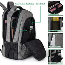 
                        
                          Cargar imagen en el visor de la galería, Matein Travel Laptop Backpack, Business Anti Theft Slim Durable Laptops Backpack
                        
                      