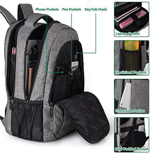 Matein Travel Laptop Backpack, Business Anti Theft Slim Durable Laptops Backpack - JOY2ESpree