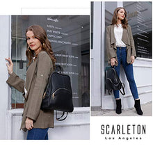 
                        
                          Cargar imagen en el visor de la galería, Scarleton Casual Fashion Backpack, Purses for women, Backpack for Women, Fashion Backpack for Women, H160801 - Black
                        
                      