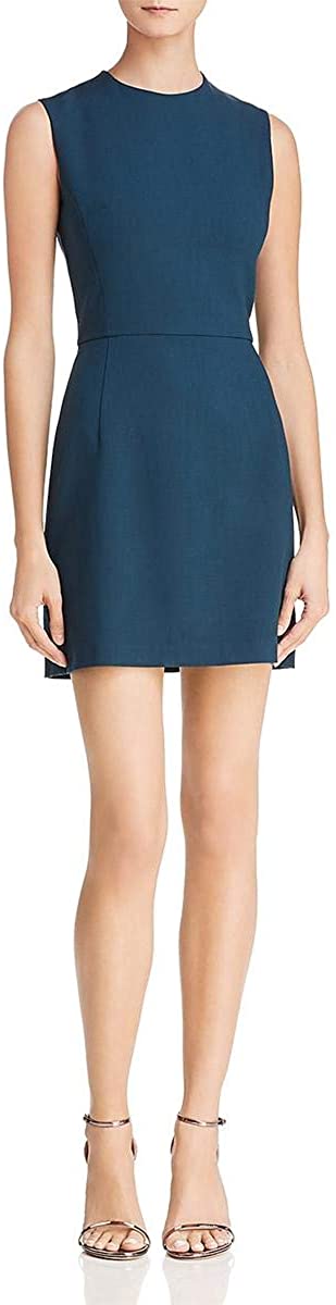 French Connection Women's Whisper Light Stretch Solid Mini Dress