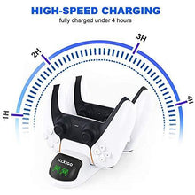 
                        
                          Cargar imagen en el visor de la galería, NexiGo Dobe PS5 Controller Charger, Upgraded Playstation 5 Charging Station Dock with LED Indicator - JOY2ESpree
                        
                      