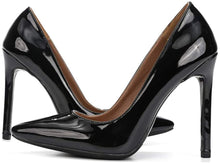 
                        
                          Muat gambar ke penampil Galeri, LIURUIJIA Womens Stiletto Pumps Pointed Toe High Heel Slip On Wedding Party Office Shoes 666
                        
                      