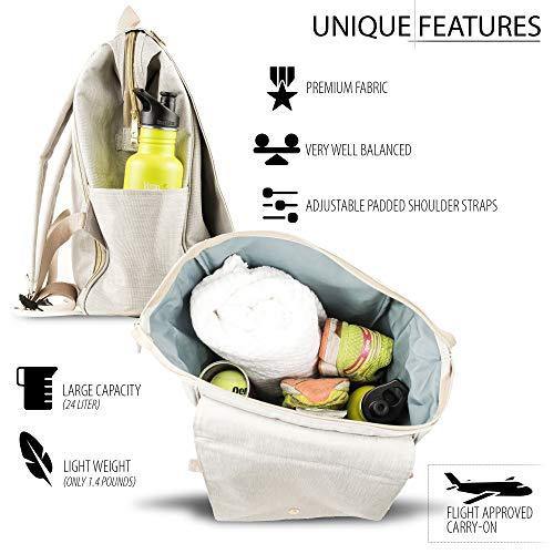 KJARAKÄR Backpack | Classic & Premium Styles | Metal Zippers | Leather Accessories | Gym, Work, School, Diaper Bag - JOY2ESpree