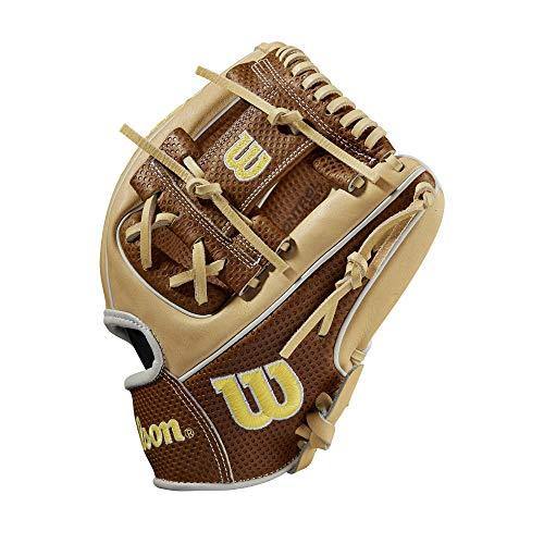 Wilson 2021 A2000 Spin Control 1786 (Infield) - Right Hand Throw,11.5",Blonde, Yellow, WBW100153115, Large - JOY2ESpree