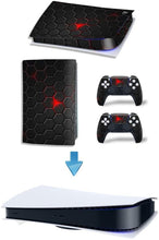 
                        
                          Load image into Gallery viewer, Decals Cover Whole Body Skin Protector for PS5 Playstation 5 Console Wrap Sticker Skin with 2 Wireless DualSense Controller Decal - JOY2ESpree
                        
                      