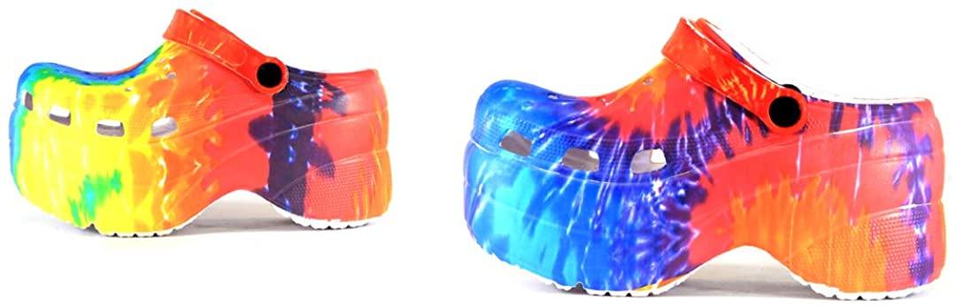 Cape Robbin Gardener Platform Clogs Slippers for Women, Women’s Fashion Comfortable Slip On Slides Shoes