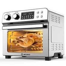 
                        
                          Muat gambar ke penampil Galeri, MOOSOO 10-in-1 Air Fryer Toaster Oven, 24 Quart/6 Slices Large Air Fryer Oven - JOY2ESpree
                        
                      