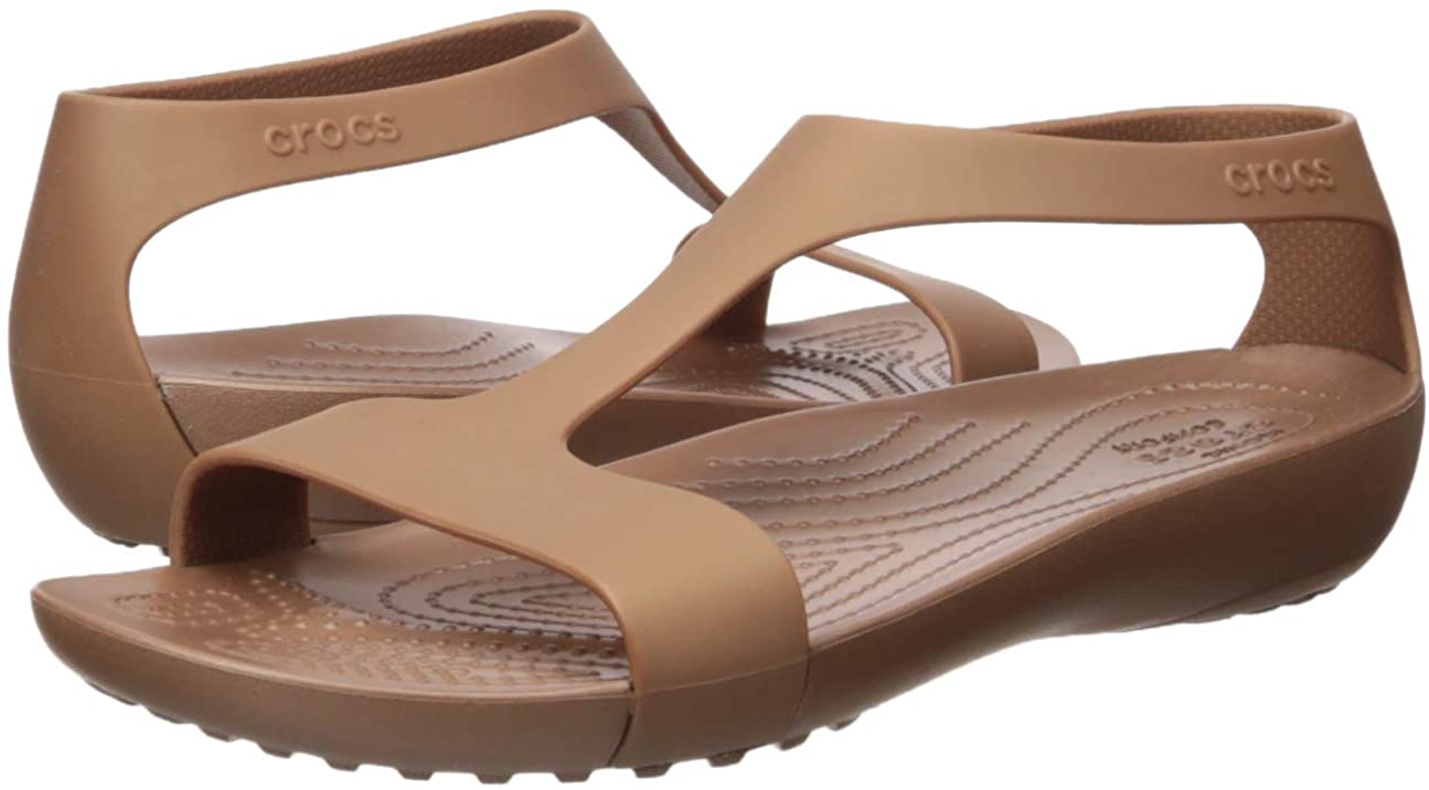 Crocs Women's Serena Sandal | Cute Sandals for Women | Slip On Shoes