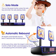 
                        
                          Load image into Gallery viewer, UWANTME Electronic Shooting Target Scoring Auto Reset Digital Targets for Nerf Guns Toys, Ideal Gift Toy for Kids-Boys &amp; Girls
                        
                      