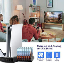 
                        
                          画像をギャラリービューアに読み込む, Stand with Cooling Fan and Dual Controller Charger for PS5 - JOY2ESpree
                        
                      