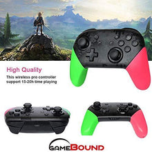 
                        
                          गैलरी व्यूवर में इमेज लोड करें, Wireless pro Game Controller for Nintendo Switch by Gamebound (Pink &amp; Green) - JOY2ESpree
                        
                      