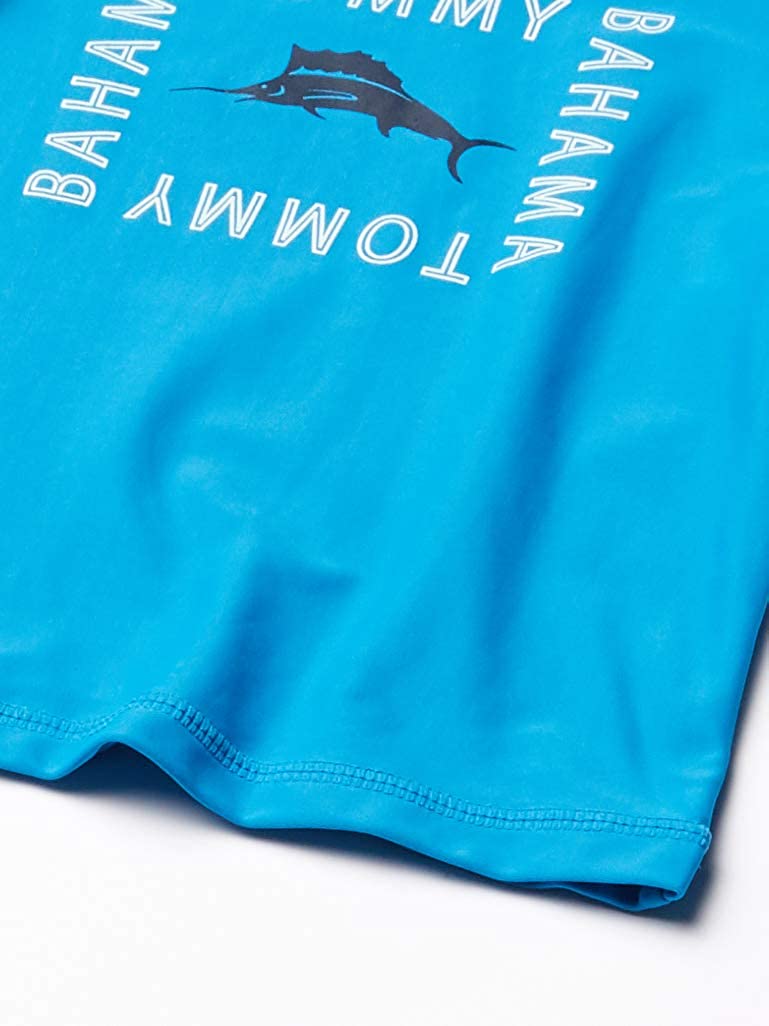 Tommy Bahama Boys' Rashguard and Trunks Swimsuit Set