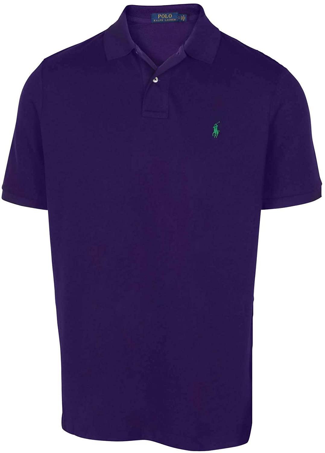 Polo RL Men's Custom Slim Fit Mesh Pony Shirt