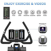 
                        
                          將圖片載入圖庫檢視器 pooboo Exercise Bike Belt Driven Indoor Cycling Bike Commercial Standard Stationary Bike with 44lbs Flywheel for Professional Cardio Workout - JOY2ESpree
                        
                      