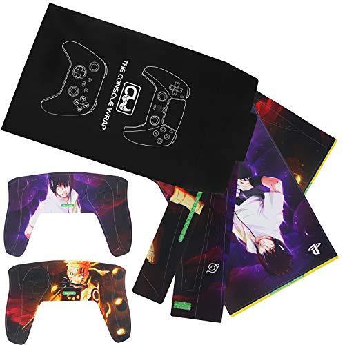PS5 Console Skin and PS5 Controller Skins Set, Playstation 5 Skin Wrap Decal Sticker PS5 Disk Edition, Leaf Shinobi Anime Decal Kit - JOY2ESpree