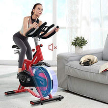 
                        
                          將圖片載入圖庫檢視器 pooboo Indoor Cycling Bike, Belt Drive Exercise Bike Stationary Smooth Commercial Standard with LCD Display Bicycle Heart Pulse Trainer - JOY2ESpree
                        
                      